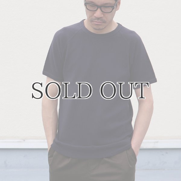 画像3: JPSダブルニットガゼットラグランクルーネック半袖カットソー【MADE IN JAPAN】『日本製』/ Upscape Audience (3)