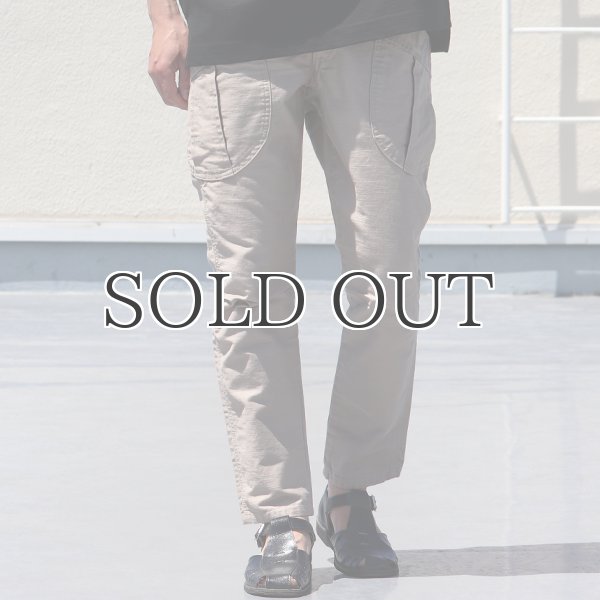 画像4: 【RE PRICE / 価格改定】ヨコムラバックサテンベイカーアンクルパンツ【MADE IN JAPAN】『日本製』 / Upscape Audience (4)