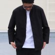 画像5: 綿麻キャンバス マオカラー9/S シャツジャケット【MADE IN JAPAN】『日本製』/ Upscape Audience (5)