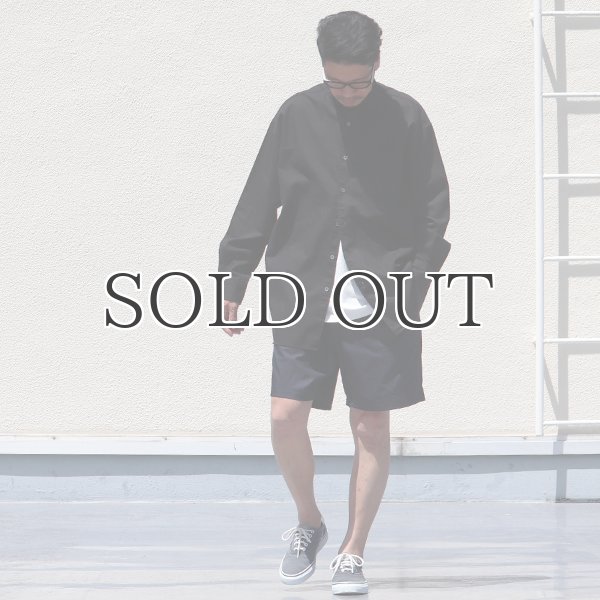 画像5: グリストーンW 綿ナイロン高密度ギャバ 2タックワイドショーツ【MADE IN JAPAN】『日本製』/ Upscape Audience (5)