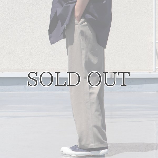 画像5: Reflax®(リフラクス)テック リネンライク CANAPA(カナパ) 2タックイージーワイドパンツ【MADE IN JAPAN】『日本製』/ Upscape Audience (5)