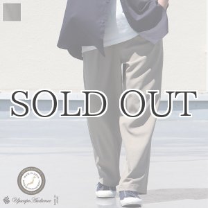 画像: Reflax®(リフラクス)テック リネンライク CANAPA(カナパ) 2タックイージーワイドパンツ【MADE IN JAPAN】『日本製』/ Upscape Audience