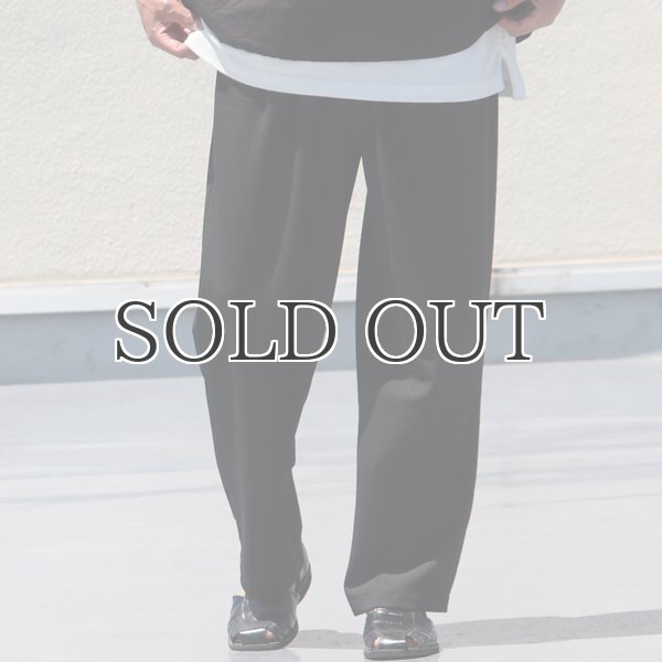 画像3: Reflax®(リフラクス)テック リネンライク CANAPA(カナパ) 2タックイージーワイドパンツ【MADE IN JAPAN】『日本製』/ Upscape Audience (3)