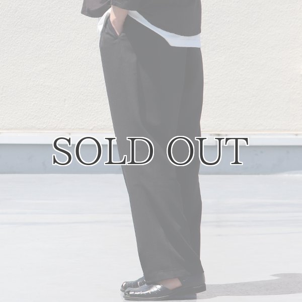 画像5: Reflax®(リフラクス)テック リネンライク CANAPA(カナパ) 2タックイージーワイドパンツ【MADE IN JAPAN】『日本製』/ Upscape Audience (5)