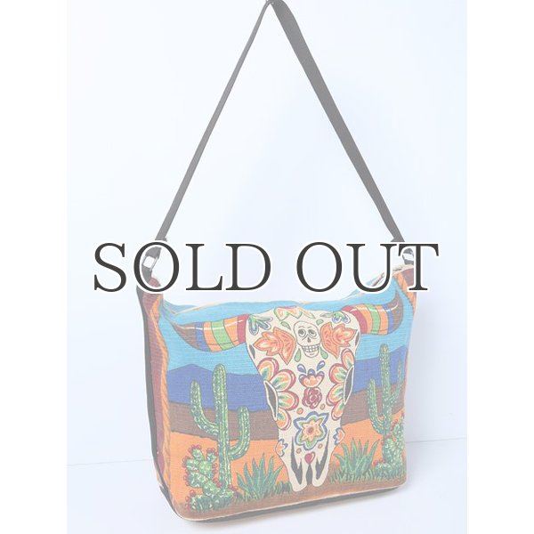 画像18: Day of the dead cotton stencil purses / El Paso SADDLEBLANKET【ご予約商品・7月上旬〜中旬入荷予定】 (18)