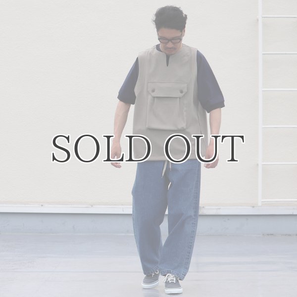 画像8: Reflax®(リフラクス)テック リネンライク CANAPA(カナパ)  ビッグポケットキーネックベスト【MADE IN JAPAN】『日本製』 / Upscape Audience (8)