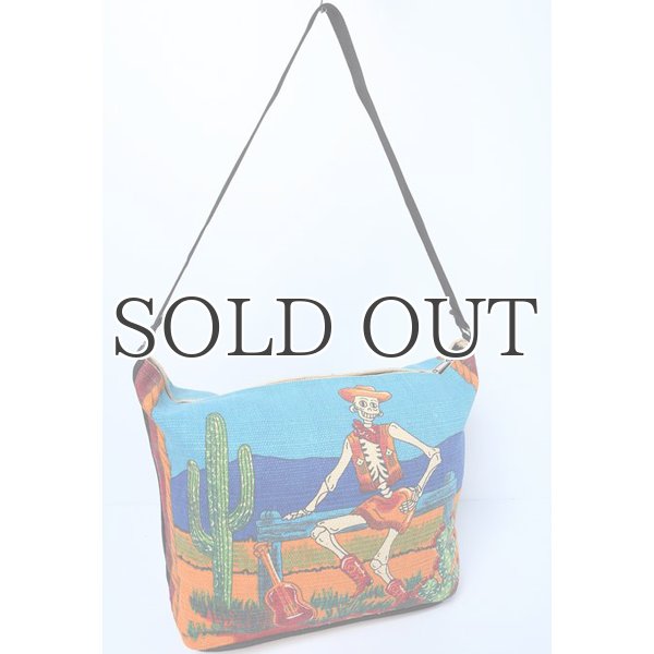 画像20: Day of the dead cotton stencil purses / El Paso SADDLEBLANKET【ご予約商品・7月上旬〜中旬入荷予定】 (20)
