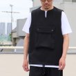 画像9: Reflax®(リフラクス)テック リネンライク CANAPA(カナパ)  ビッグポケットキーネックベスト【MADE IN JAPAN】『日本製』 / Upscape Audience (9)