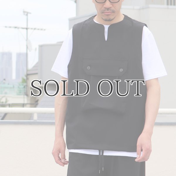 画像9: Reflax®(リフラクス)テック リネンライク CANAPA(カナパ)  ビッグポケットキーネックベスト【MADE IN JAPAN】『日本製』 / Upscape Audience (9)