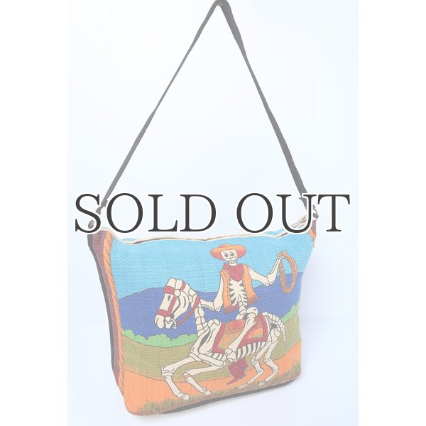 画像19: Day of the dead cotton stencil purses / El Paso SADDLEBLANKET【ご予約商品・7月上旬〜中旬入荷予定】 (19)