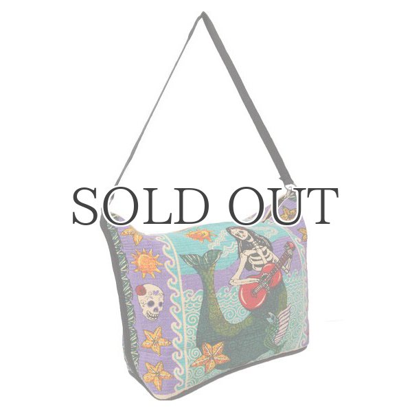 画像2: Day of the dead cotton stencil purses / El Paso SADDLEBLANKET【ご予約商品・7月上旬〜中旬入荷予定】 (2)