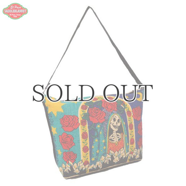 画像1: Day of the dead cotton stencil purses / El Paso SADDLEBLANKET【ご予約商品・7月上旬〜中旬入荷予定】 (1)