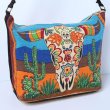 画像3: Day of the dead cotton stencil purses / El Paso SADDLEBLANKET【ご予約商品・7月上旬〜中旬入荷予定】 (3)