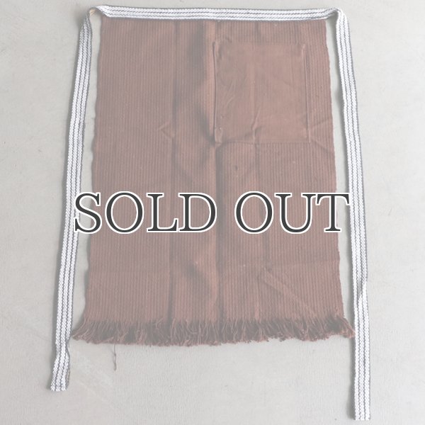 画像6: 帆前掛け/刺子『青山商店』Zipポケ付【MADE IN JAPAN】『日本製』/ デッドストック (6)