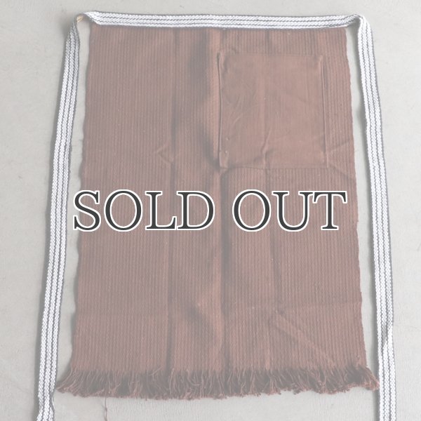 画像5: 帆前掛け/刺子『青山商店』Zipポケ付【MADE IN JAPAN】『日本製』/ デッドストック (5)