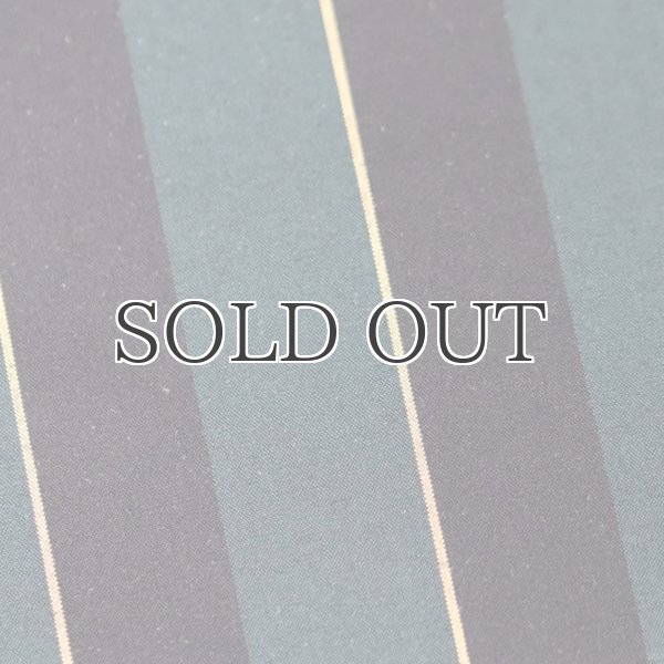 画像8: タイプライターレジメンタルストライプ ルーズフィット  裏前立て レギュラーカラー ハーフスリーブシャツ 【MADE IN JAPAN】『日本製』/ Upscape Audience (8)