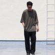 画像12: PREMIERE LINEN(プレミアリネン)天竺 クルーネック レギュラーTシャツ【MADE IN JAPAN】『日本製』 / Upscape Audience (12)