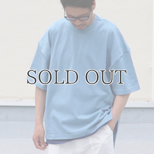 画像6: 米綿（USAコットン）10オンス アメリカンドライ天竺 サイドスリット BOX Aライン トレンドアーカイブカラーTシャツ【MADE IN JAPAN】『日本製』/ Upscape Audience (6)