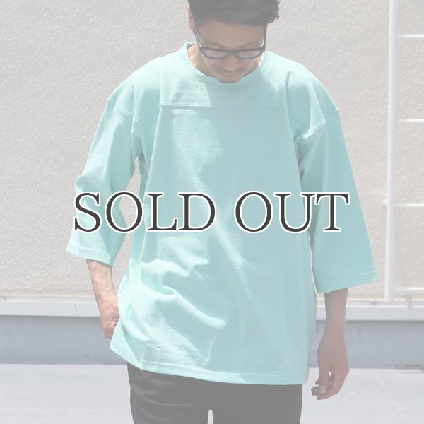 画像16: 米綿(USAコットン)10オンス アメリカンドライ天竺 フットボール トレンドアーカイブカラーTシャツ【MADE IN JAPAN】『日本製』/ Upscape Audience (16)