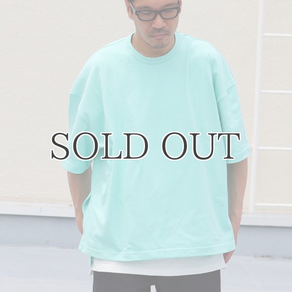 画像15: 米綿（USAコットン）10オンス アメリカンドライ天竺 サイドスリット BOX Aライン トレンドアーカイブカラーTシャツ【MADE IN JAPAN】『日本製』/ Upscape Audience (15)