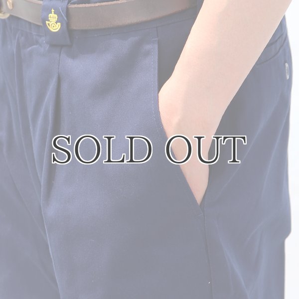 画像19: DEAD STOCK / SPAIN POSTAL SERVICE（CORREOS）”1TUCK SHORTS(スペイン郵政公社タックショーツ）/ デッドストック (19)