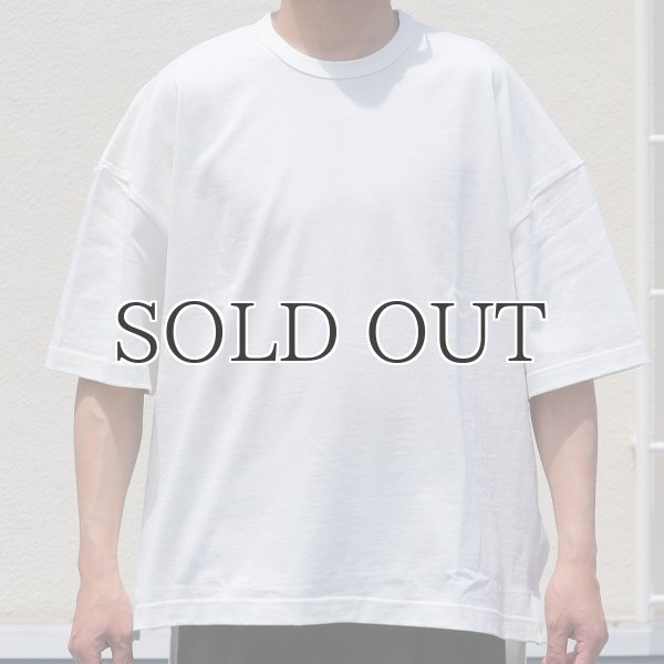 画像8: 米綿（USAコットン）10オンス アメリカンドライ天竺 サイドスリット BOX Aライン トレンドアーカイブカラーTシャツ【MADE IN JAPAN】『日本製』/ Upscape Audience (8)