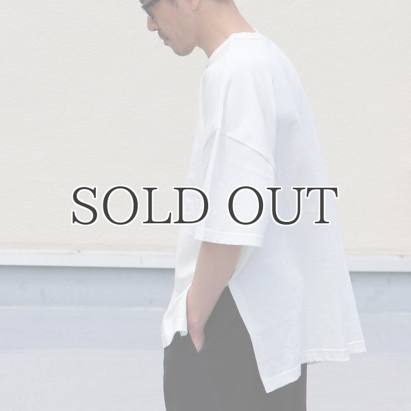 画像7: 米綿（USAコットン）10オンス アメリカンドライ天竺 サイドスリット BOX Aライン トレンドアーカイブカラーTシャツ【MADE IN JAPAN】『日本製』/ Upscape Audience (7)