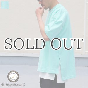 画像: 米綿（USAコットン）10オンス アメリカンドライ天竺 サイドスリット BOX Aライン トレンドアーカイブカラーTシャツ【MADE IN JAPAN】『日本製』/ Upscape Audience