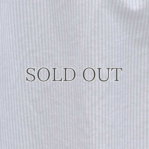 画像11: 播州織オックスフォードストライプ ボタンダウン 長袖 ボクシーシャツ【MADE IN JAPAN】『日本製』/ Upscape Audience (11)