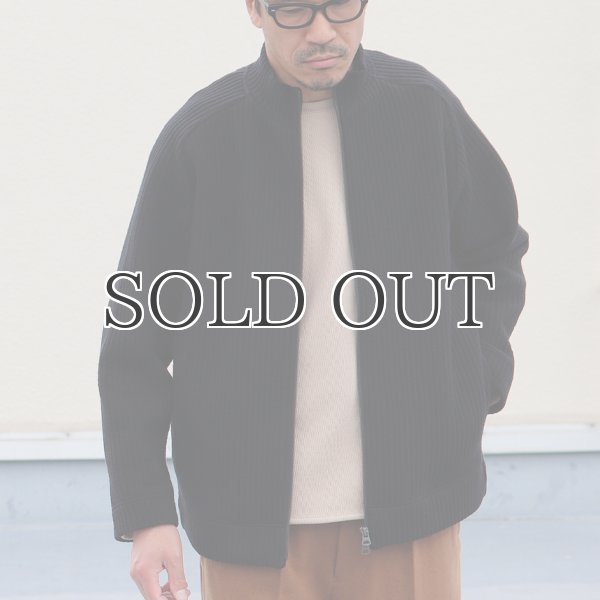 画像4: 「尾州」コットンキルト ドライバーズ ジップアップ ブルゾン【MADE IN JAPAN】『日本製』【送料無料】 / Upscape Audience (4)