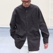 画像6: 6オンス オックスフォード バンドカラー L/S ボクシーシャツ【MADE IN JAPAN】『日本製』/ Upscape Audience (6)