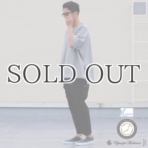画像: VORTEX 8オンス（MVS天竺）サイドスリット ハーフスリーブ ボクシーTee【MADE IN JAPAN】『日本製』/ Upscape Audience