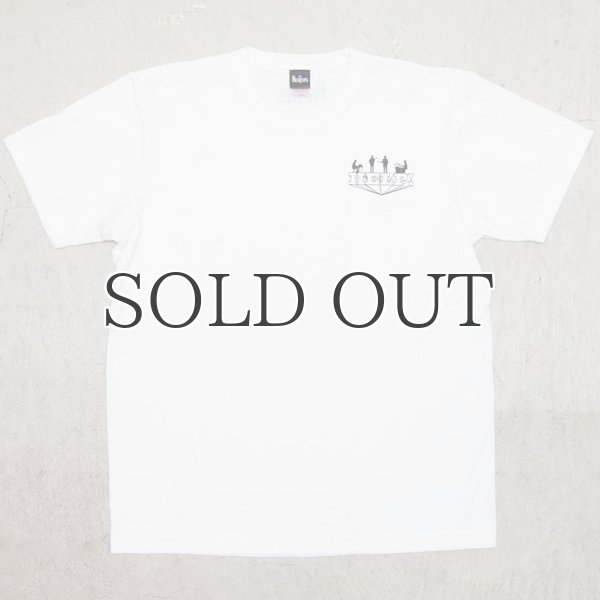 画像7: BEATLES "HELP" 7.1oz米綿丸胴オールドプリントクルーネックポケットT / Audience (7)