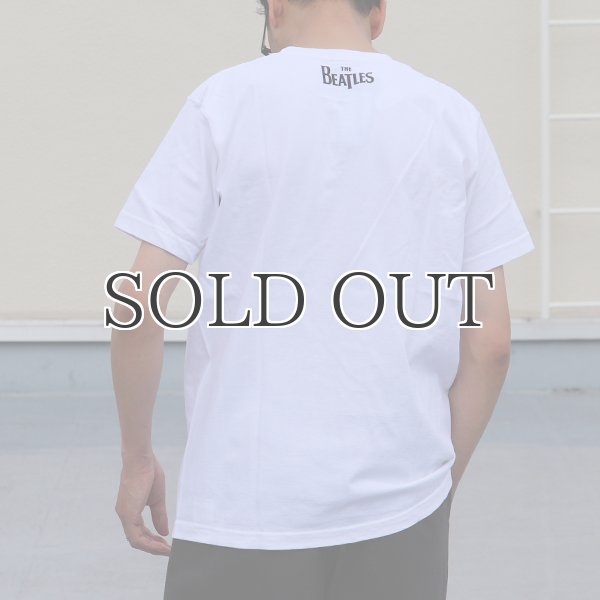 画像5: BEATLES "HELP" 7.1oz米綿丸胴オールドプリントクルーネックポケットT / Audience (5)