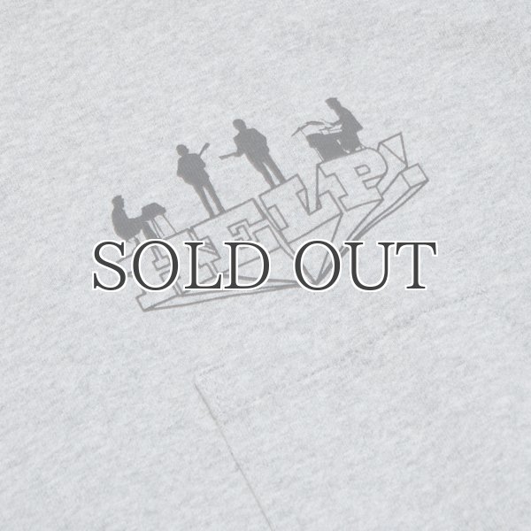 画像9: BEATLES "HELP" 7.1oz米綿丸胴オールドプリントクルーネックポケットT / Audience (9)