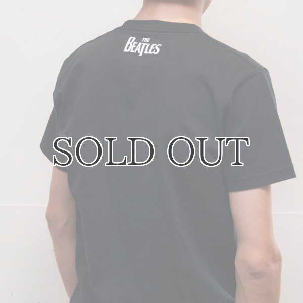 画像13: BEATLES "HELP" 7.1oz米綿丸胴オールドプリントクルーネックポケットT / Audience (13)
