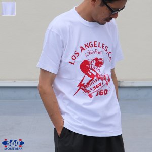 画像: 【RE PRICE / 価格改定】360°SPORTS WEAR（スリーシックスティスポーツウェア） "LA" 6oz米綿丸胴S/S Tee/ Audience