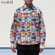 画像7: CAMCO / LS Madras Patchwork Shirts(カムコ/マドラスパッチワーク長袖シャツ) (7)