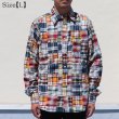 画像8: CAMCO / LS Madras Patchwork Shirts(カムコ/マドラスパッチワーク長袖シャツ) (8)