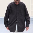 画像3: 6オンス オックスフォード バンドカラー L/S ボクシーシャツ【MADE IN JAPAN】『日本製』/ Upscape Audience (3)