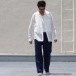 画像5: Vネックバンドカラーテンセル長袖_Shirts【MADE IN JAPAN】『日本製』/ Upscape Audience (5)
