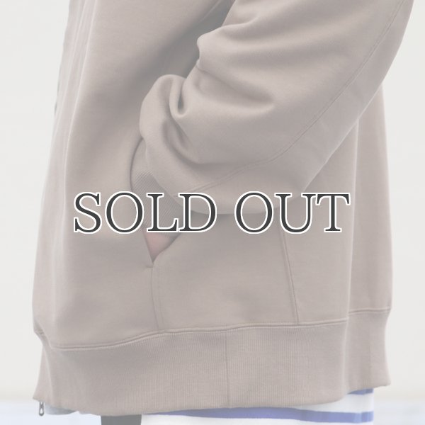 画像13: 16オンス ハードコンパクト ヘビー裏毛 XL スタンドフード ZIPパーカー【MADE IN JAPAN】【送料無料】『日本製』 / Upscape Audience (13)