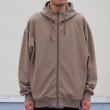 画像6: 16オンス ハードコンパクト ヘビー裏毛 XL スタンドフード ZIPパーカー【MADE IN JAPAN】【送料無料】『日本製』 / Upscape Audience (6)