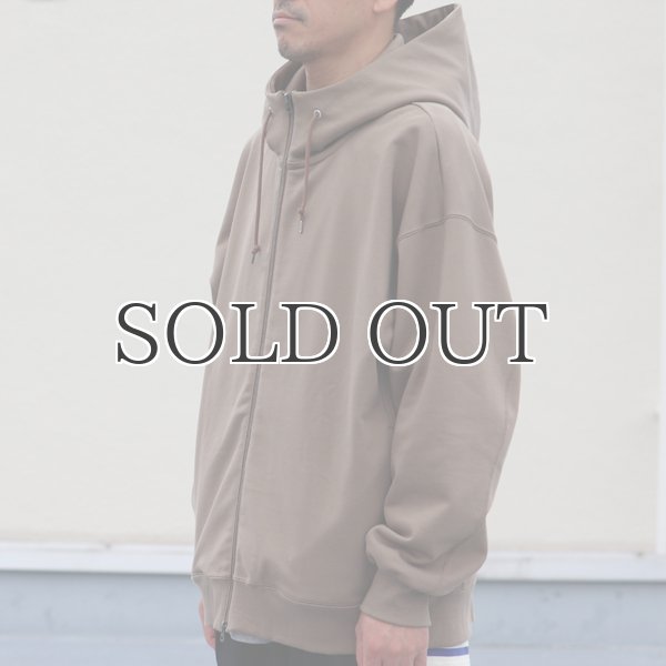 画像7: 16オンス ハードコンパクト ヘビー裏毛 XL スタンドフード ZIPパーカー【MADE IN JAPAN】【送料無料】『日本製』 / Upscape Audience (7)