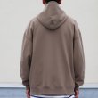 画像9: 16オンス ハードコンパクト ヘビー裏毛 XL スタンドフード ZIPパーカー【MADE IN JAPAN】【送料無料】『日本製』 / Upscape Audience (9)