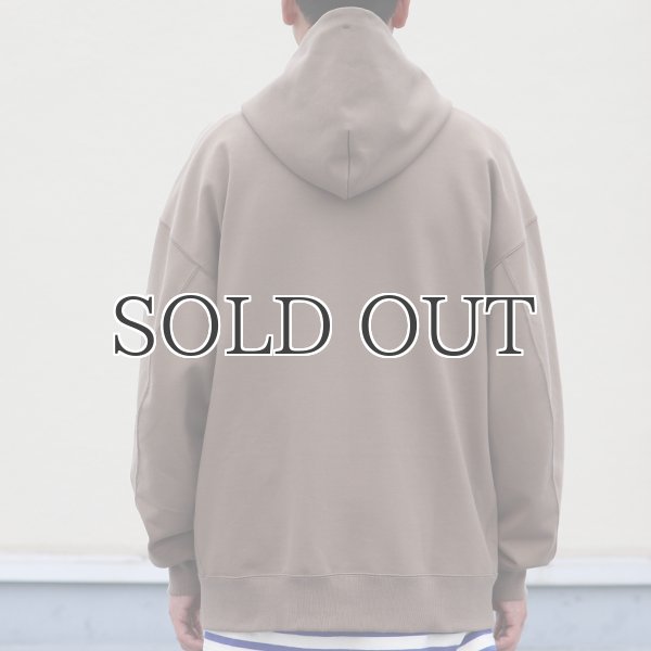 画像9: 16オンス ハードコンパクト ヘビー裏毛 XL スタンドフード ZIPパーカー【MADE IN JAPAN】【送料無料】『日本製』 / Upscape Audience (9)