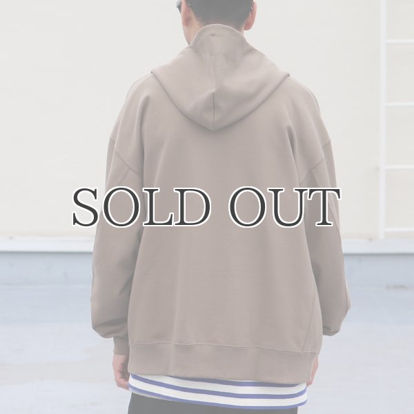 画像4: 16オンス ハードコンパクト ヘビー裏毛 XL スタンドフード ZIPパーカー【MADE IN JAPAN】【送料無料】『日本製』 / Upscape Audience (4)