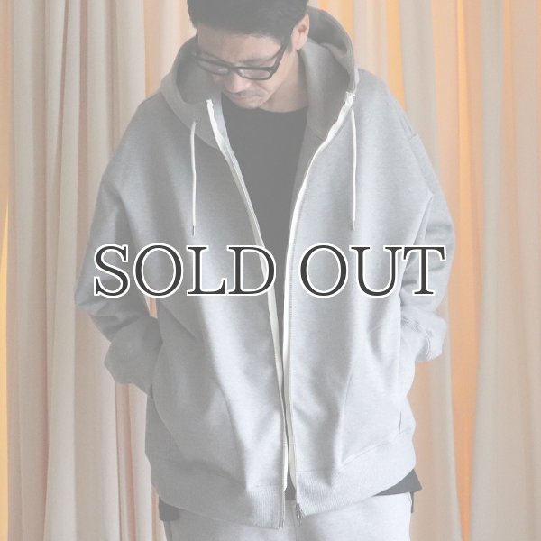 画像6: 16オンス ハードコンパクト ヘビー裏毛 XL スタンドフード ZIPパーカー【MADE IN JAPAN】【送料無料】『日本製』 / Upscape Audience (6)