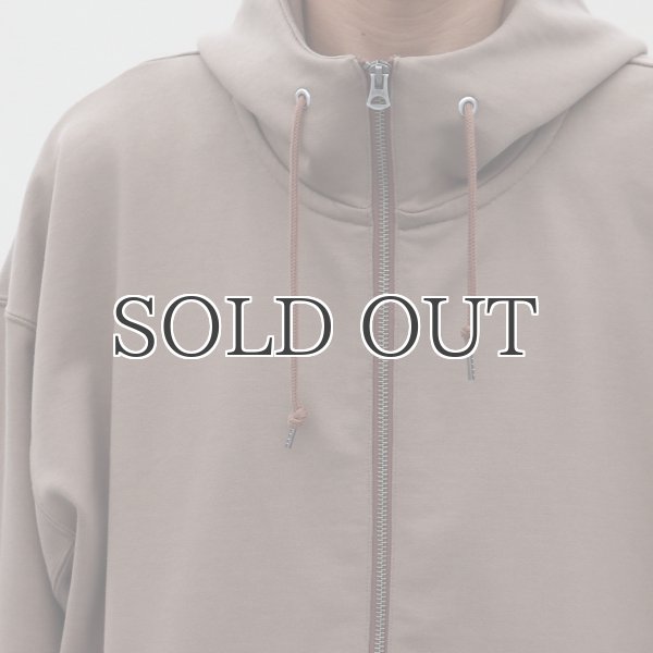 画像3: 16オンス ハードコンパクト ヘビー裏毛 XL スタンドフード ZIPパーカー【MADE IN JAPAN】【送料無料】『日本製』 / Upscape Audience (3)