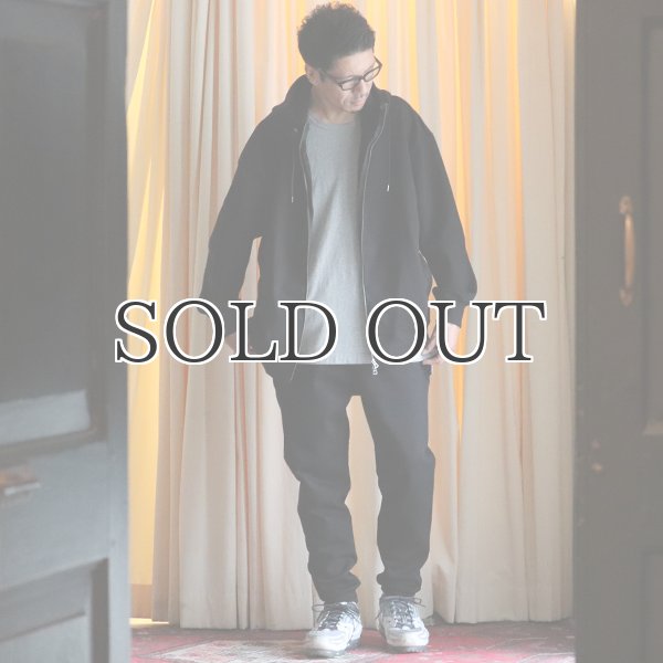 画像16: 16オンス ハードコンパクト ヘビー裏毛 XL スタンドフード ZIPパーカー【MADE IN JAPAN】【送料無料】『日本製』 / Upscape Audience (16)